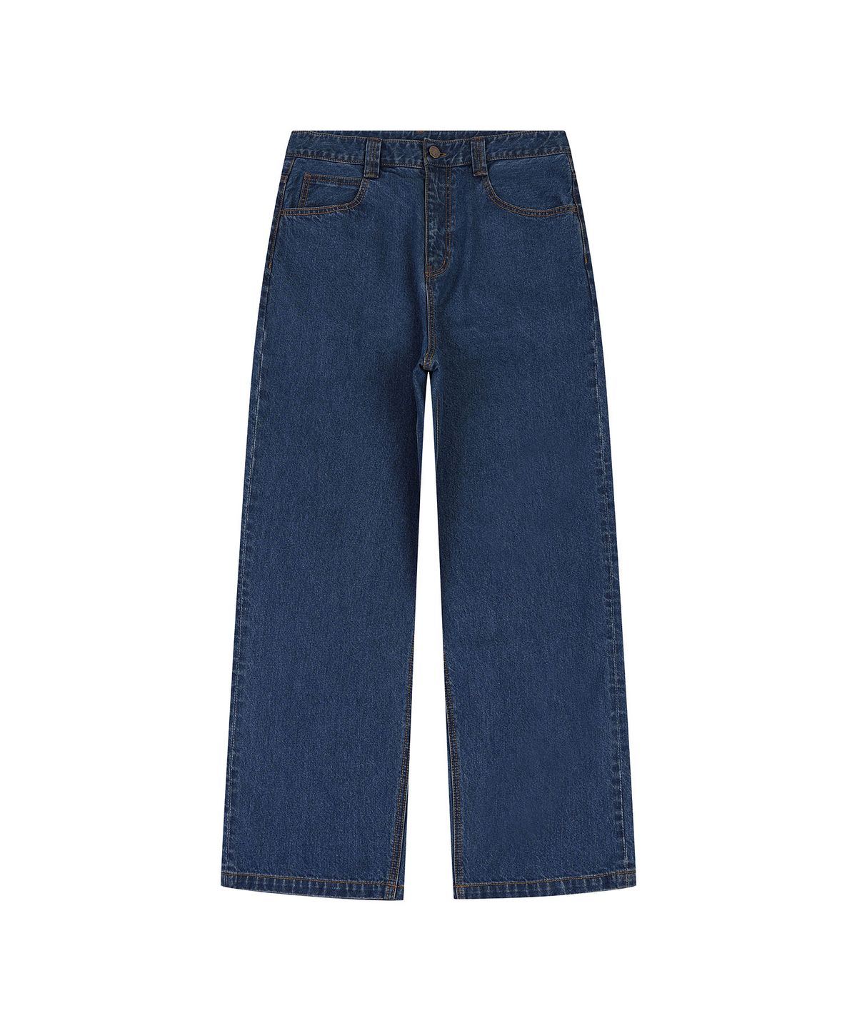 아웃도어 프로덕츠(OUTDOOR PRODUCTS) WIDE FIT LARK DENIM PANTS (BLUE)