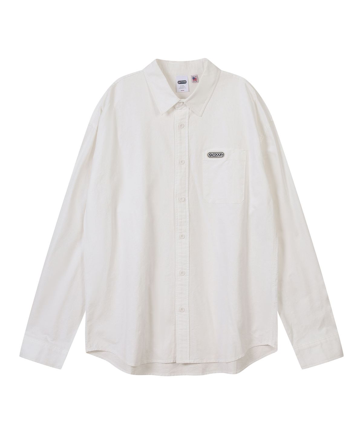 아웃도어 프로덕츠(OUTDOOR PRODUCTS) BASIC OXFORD SHIRT (WHITE)