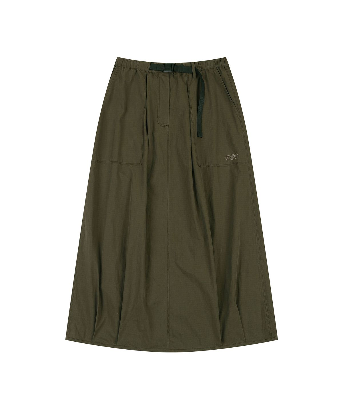 아웃도어 프로덕츠(OUTDOOR PRODUCTS) W BALLOON RIPSTOP LONG SKIRT (BROWN)