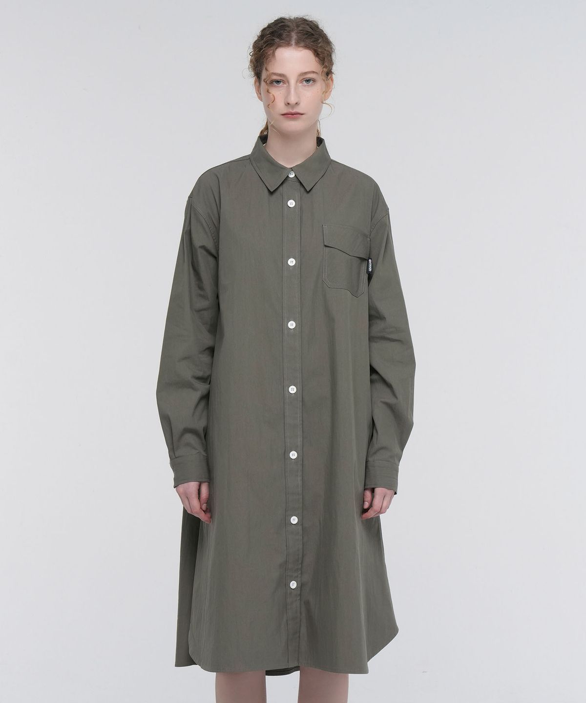 아웃도어 프로덕츠(OUTDOOR PRODUCTS) W SEMI FLARE ONEPIECE (KHAKI)