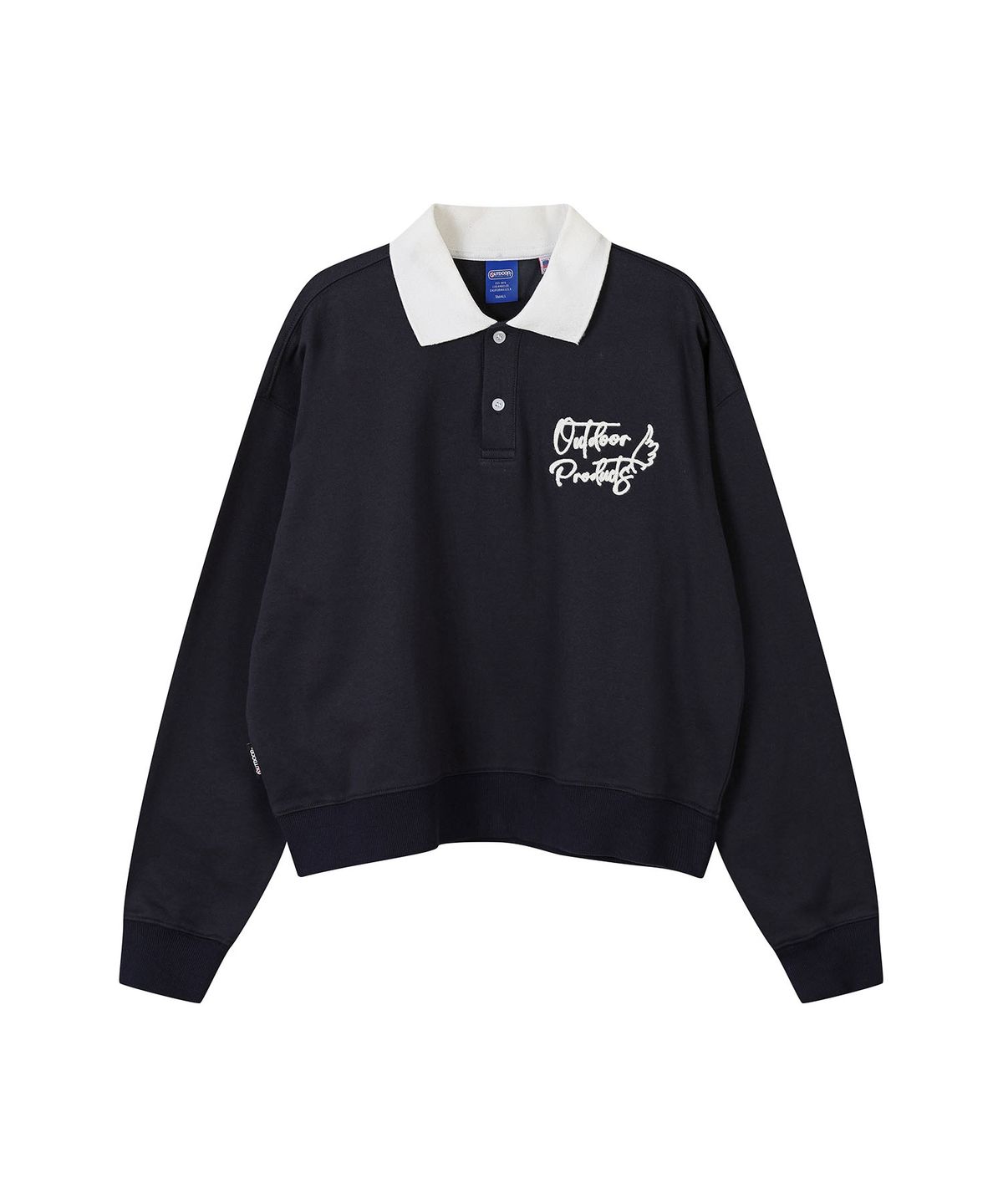 아웃도어 프로덕츠(OUTDOOR PRODUCTS) W COLLAR SWEATSHIRT (NAVY)