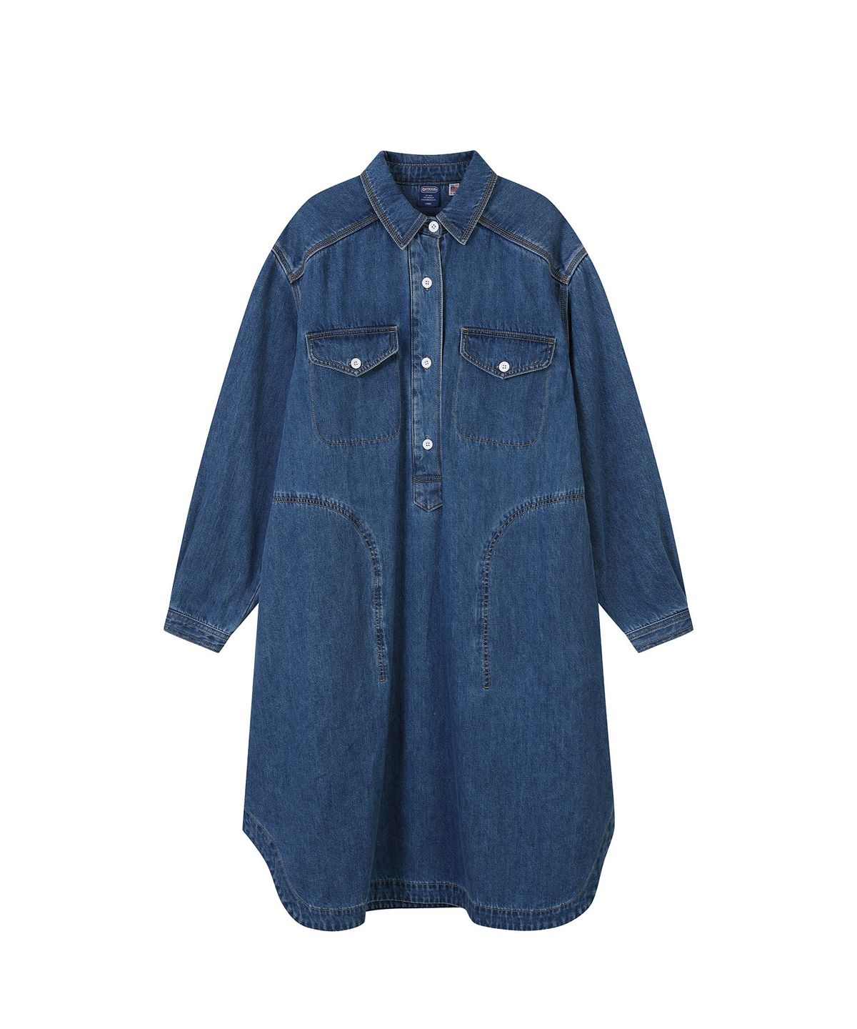 아웃도어 프로덕츠(OUTDOOR PRODUCTS) W DENIM ONEPIECE (LIGHT BLUE)
