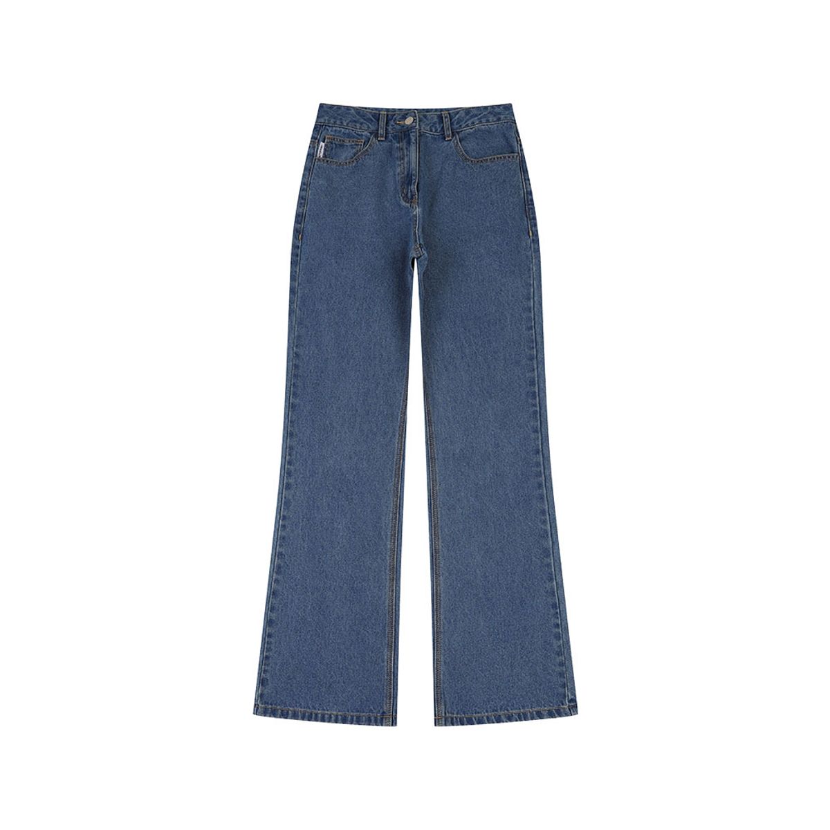 아웃도어 프로덕츠(OUTDOOR PRODUCTS) W SLIM BOOT CUT DENIM PANTS (BLUE)