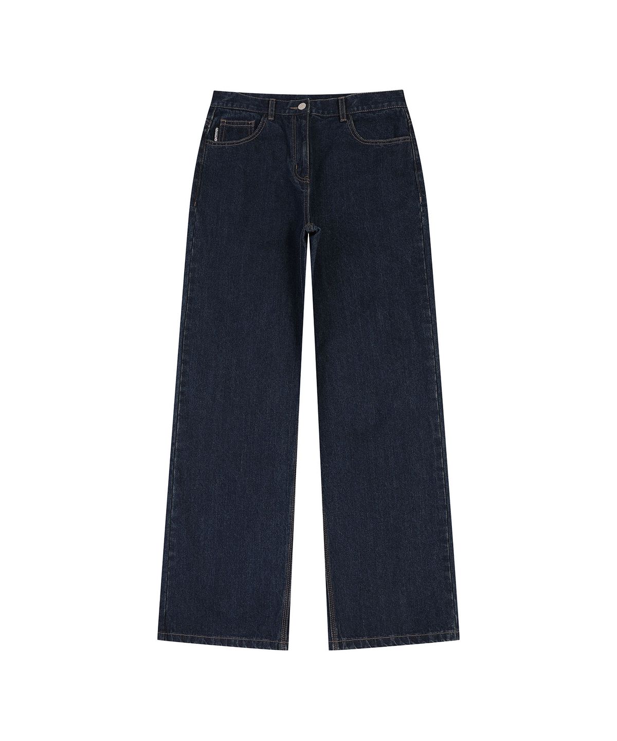 아웃도어 프로덕츠(OUTDOOR PRODUCTS) W WIDE DENIM PANTS (INDIGO BLUE)