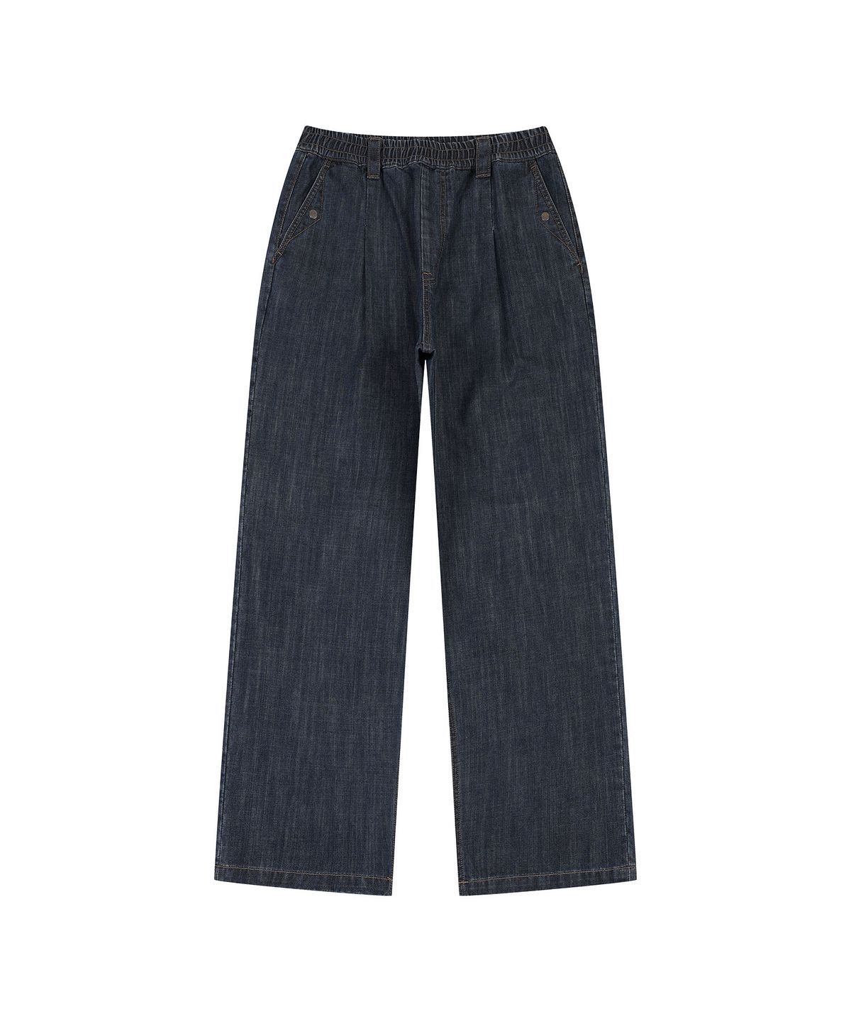 아웃도어 프로덕츠(OUTDOOR PRODUCTS) WIDE STRING DENIM PANTS (INDIGO BLUE)