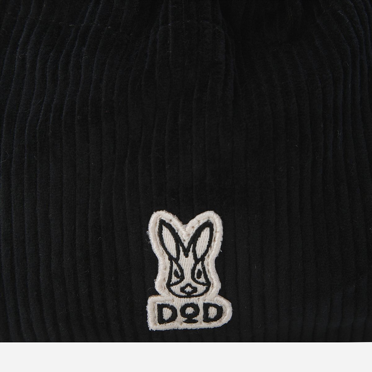 디오디(DOD) 그레인필드 코듀로이 버킷백(BLACK)