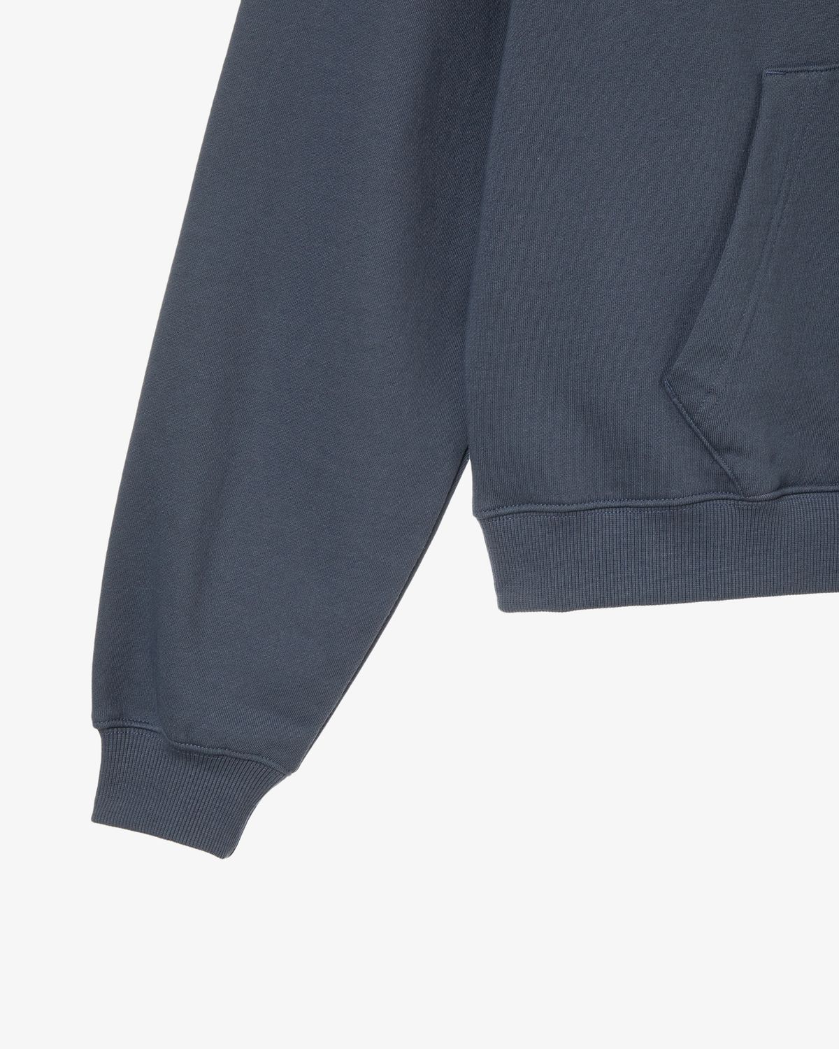 에이이에이이(AEAE) WEB LOGO LOOSED HOODIE [ASH BLUE]