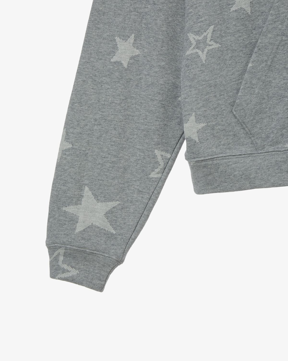 에이이에이이(AEAE) WEB LOGO STAR LOOSED HOODIE [GREY]