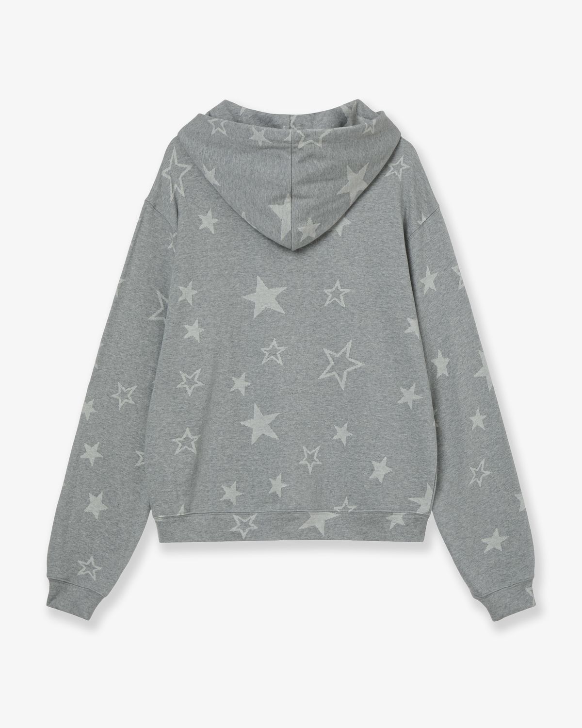 에이이에이이(AEAE) WEB LOGO STAR LOOSED HOODIE [GREY]