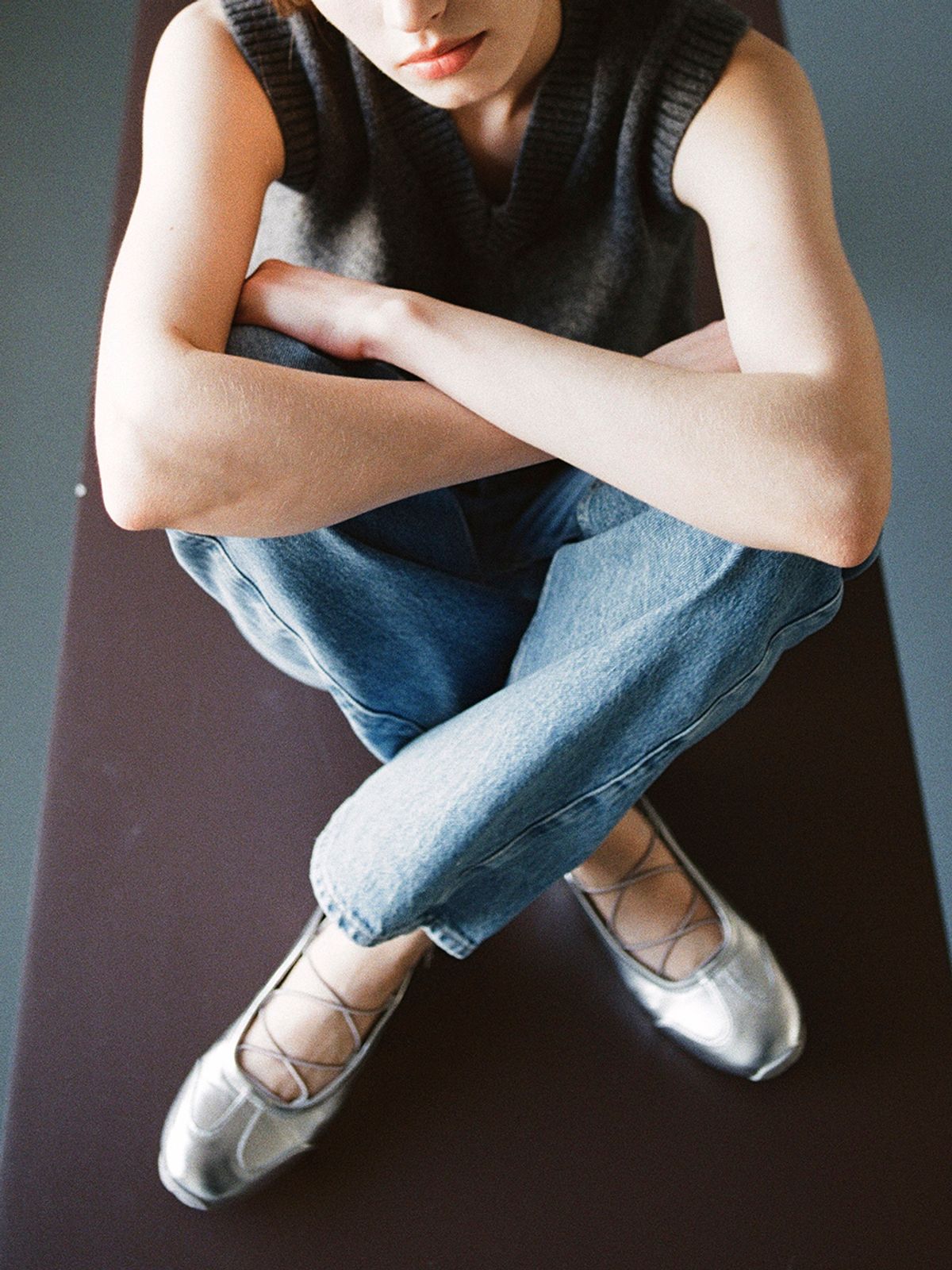 메티에(METIER) me204 vella lace-up flat sneakers 벨라 레이스업 스니커즈_2color