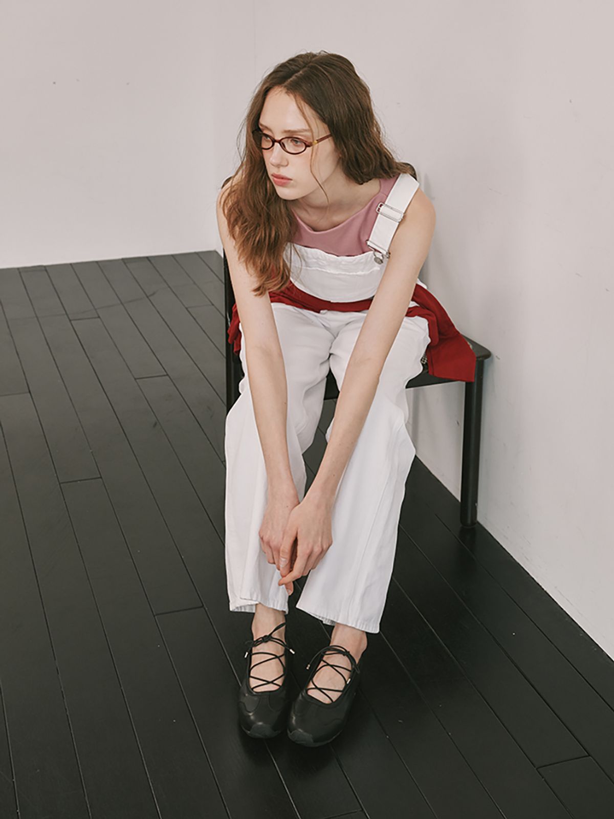 메티에(METIER) me204 vella lace-up flat sneakers 벨라 레이스업 스니커즈_2color