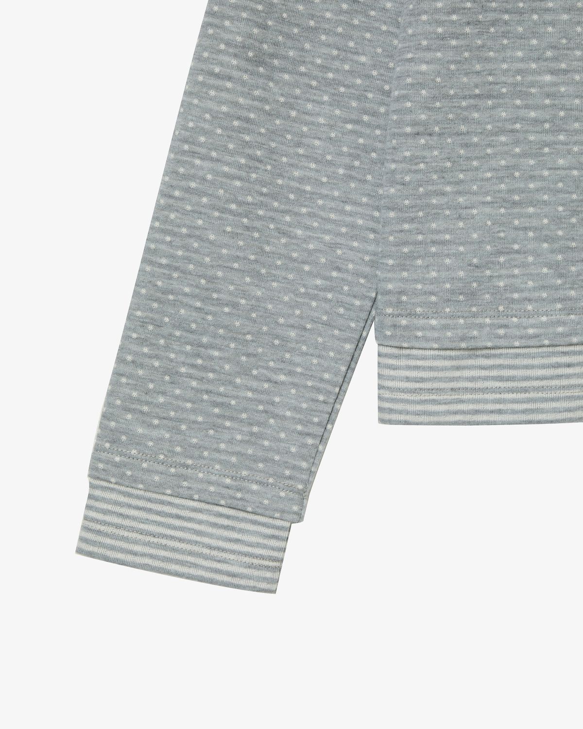 에이이에이이(AEAE) HOODED HENLEY NECK TEE [LIGHT GREY]