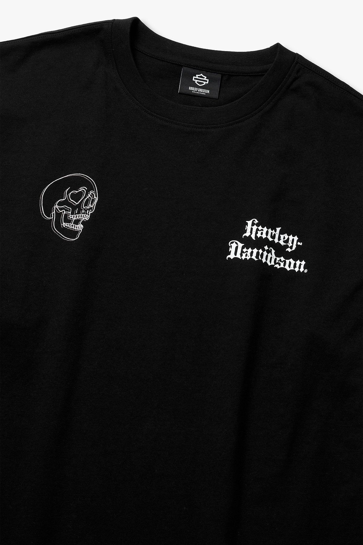 할리데이비슨 컬렉션스®(HARLEY-DAVIDSON COLLECTIONS®) OL 아메리칸 레전드 롱슬리브 티셔츠_블랙 HH15311301