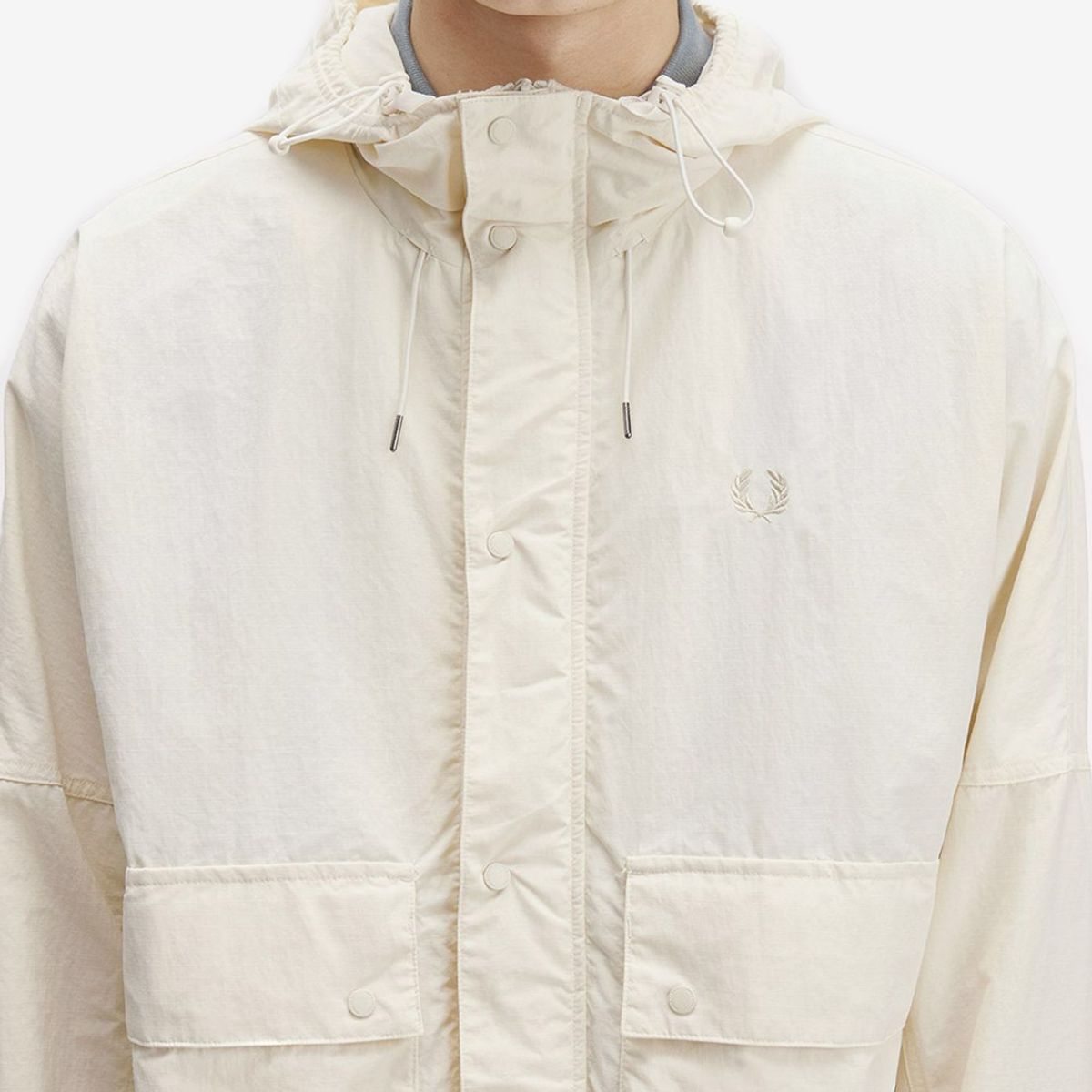 프레드페리(FRED PERRY) [Sport] 크롭 립스탑 파카 - 에크루 AFPM2538572-560