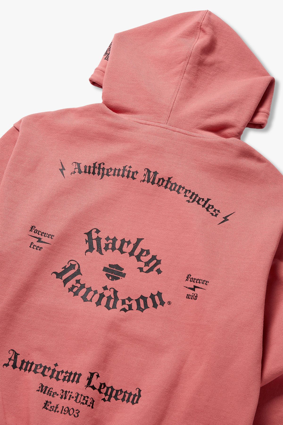 할리데이비슨 컬렉션스®(HARLEY-DAVIDSON COLLECTIONS®) OL 아메리칸 레전드 풀오버 후디 _라이트 핑크 HH15309302