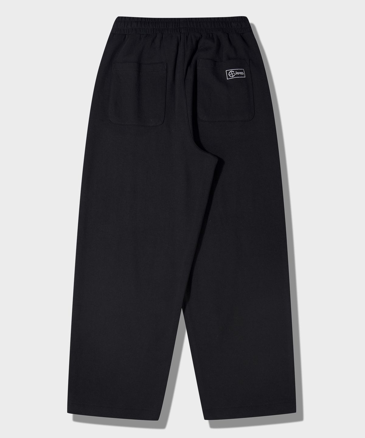 지프(JEEP) 베이직 와이드 더블 스웻팬츠 (JQ5TSU901BK)