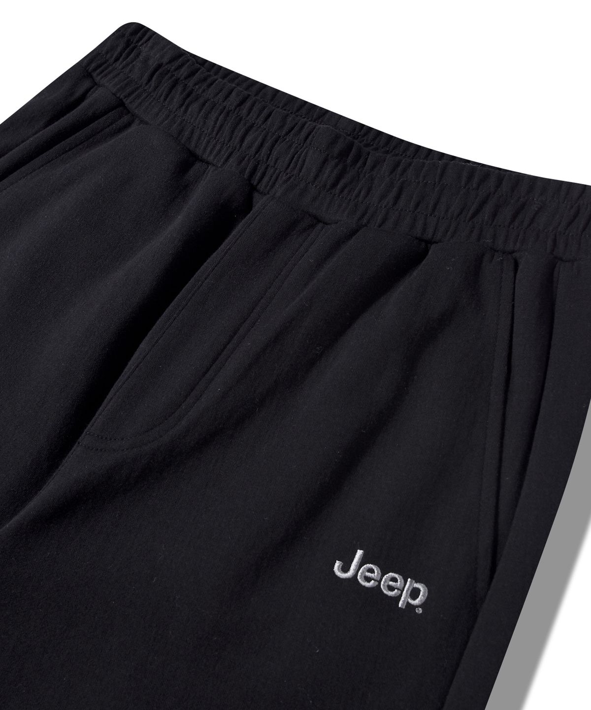 지프(JEEP) 베이직 와이드 더블 스웻팬츠 (JQ5TSU901BK)