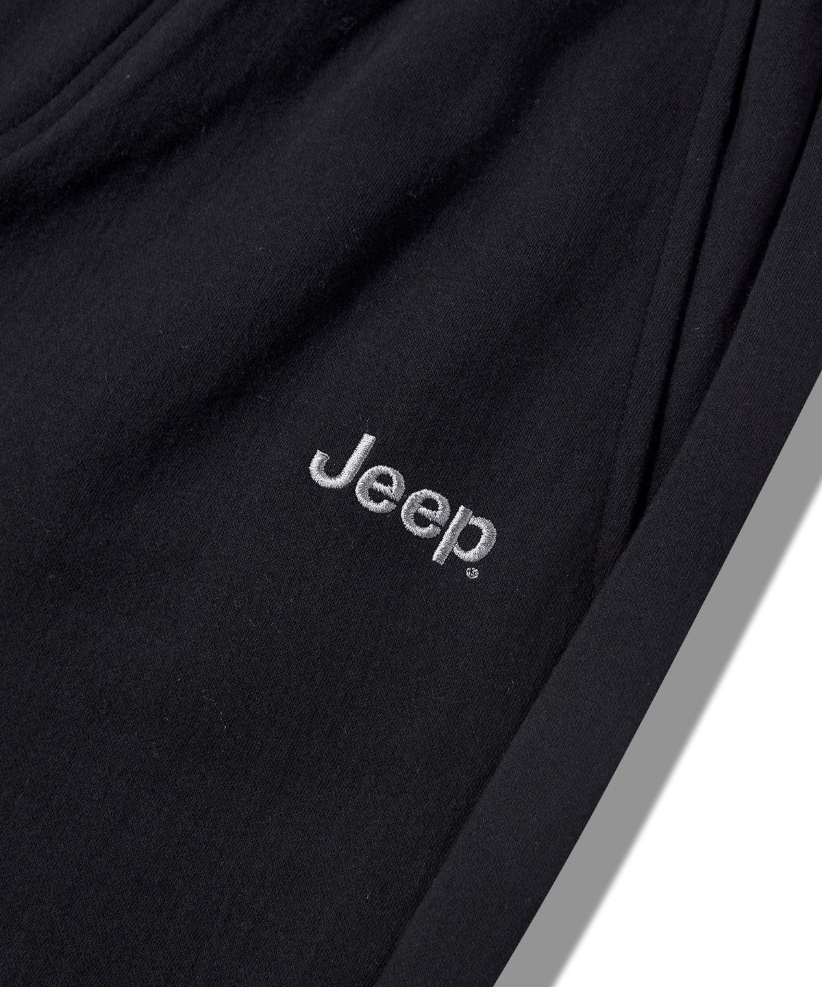 지프(JEEP) 베이직 와이드 더블 스웻팬츠 (JQ5TSU901BK)