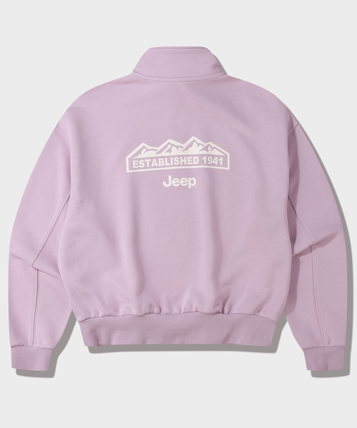 지프(JEEP) [360g] WOMEN M-Logo 하프집업 맨투맨 (JQ5TSF838LP)