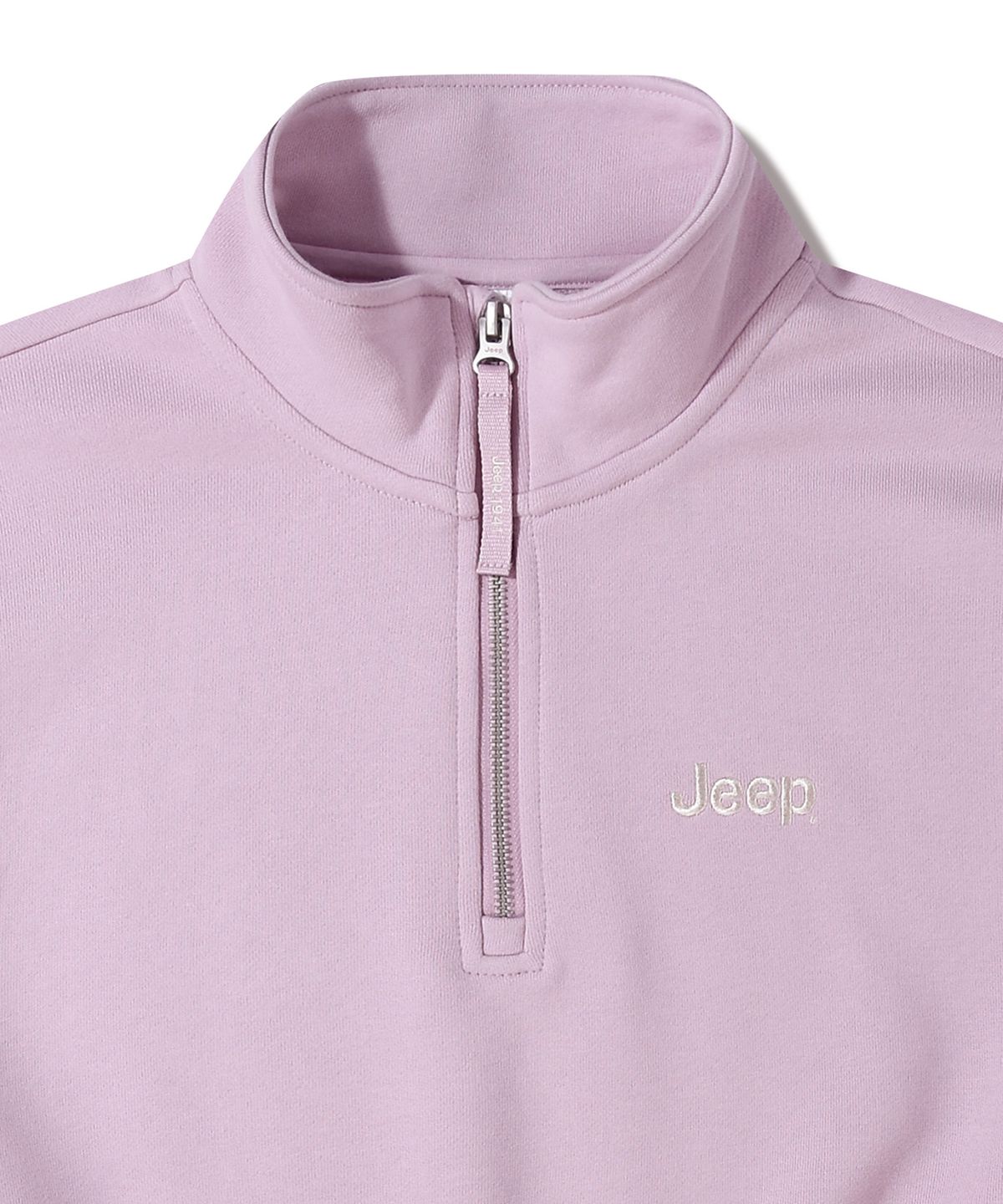 지프(JEEP) [360g] WOMEN M-Logo 하프집업 맨투맨 (JQ5TSF838LP)