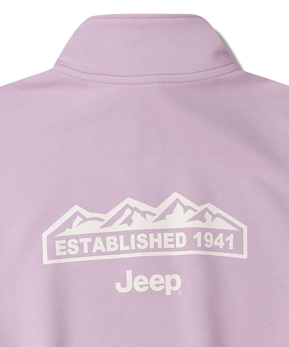 지프(JEEP) [360g] WOMEN M-Logo 하프집업 맨투맨 (JQ5TSF838LP)