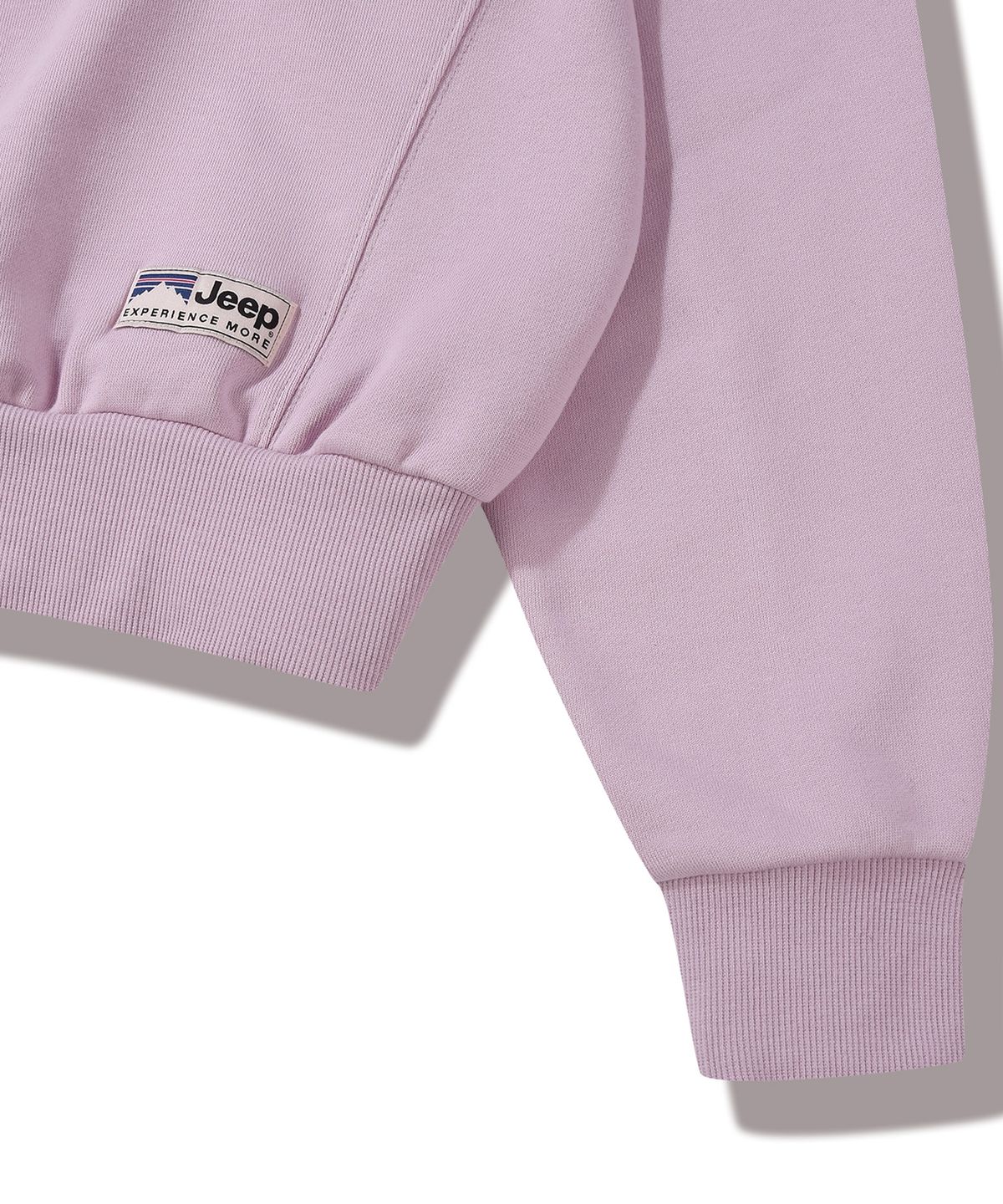 지프(JEEP) [360g] WOMEN M-Logo 하프집업 맨투맨 (JQ5TSF838LP)