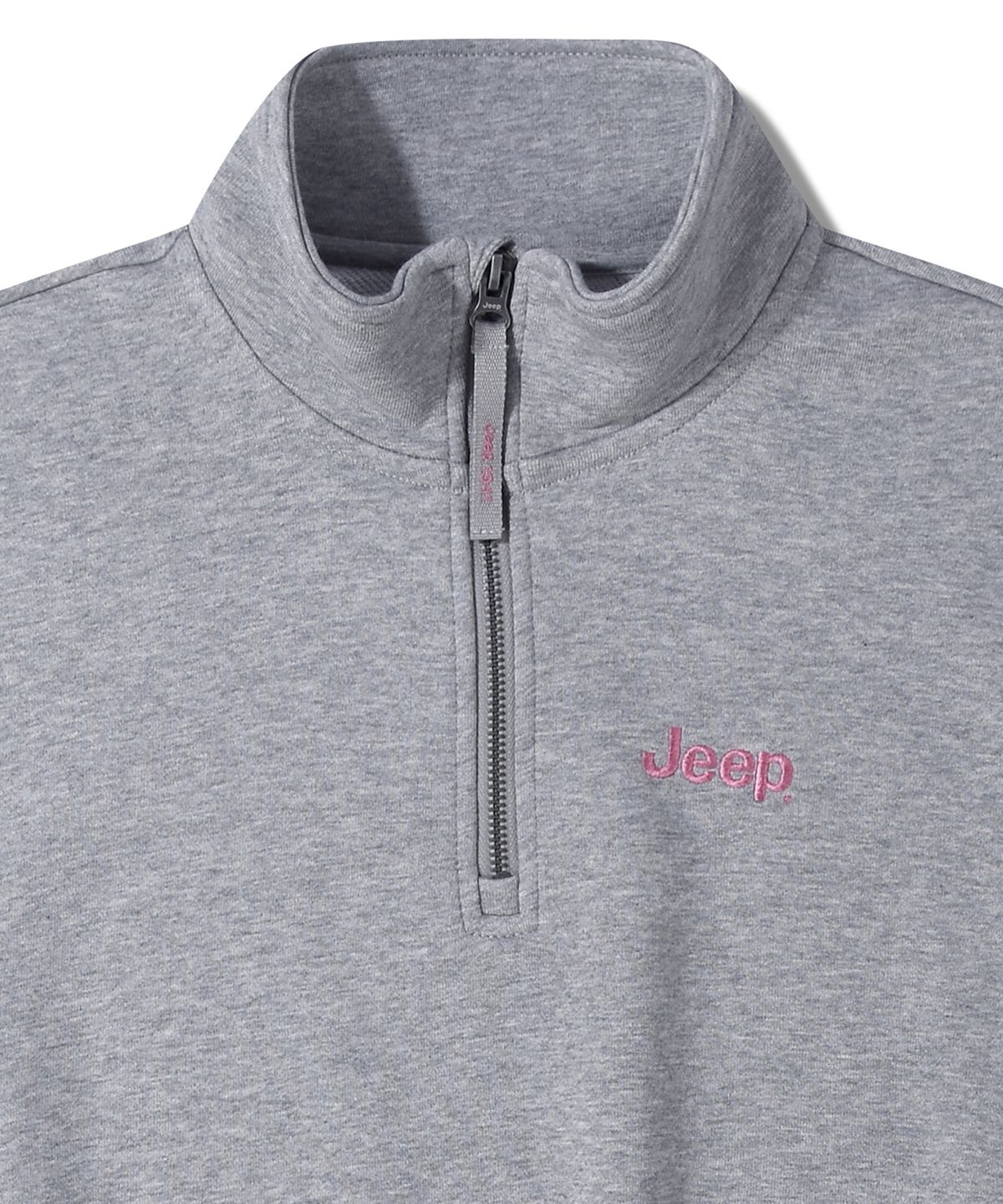 지프(JEEP) [360g] WOMEN M-Logo 하프집업 맨투맨 (JR5TSF838MG)