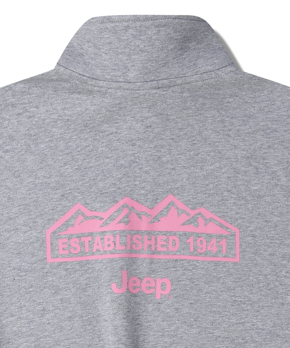 지프(JEEP) [360g] WOMEN M-Logo 하프집업 맨투맨 (JR5TSF838MG)
