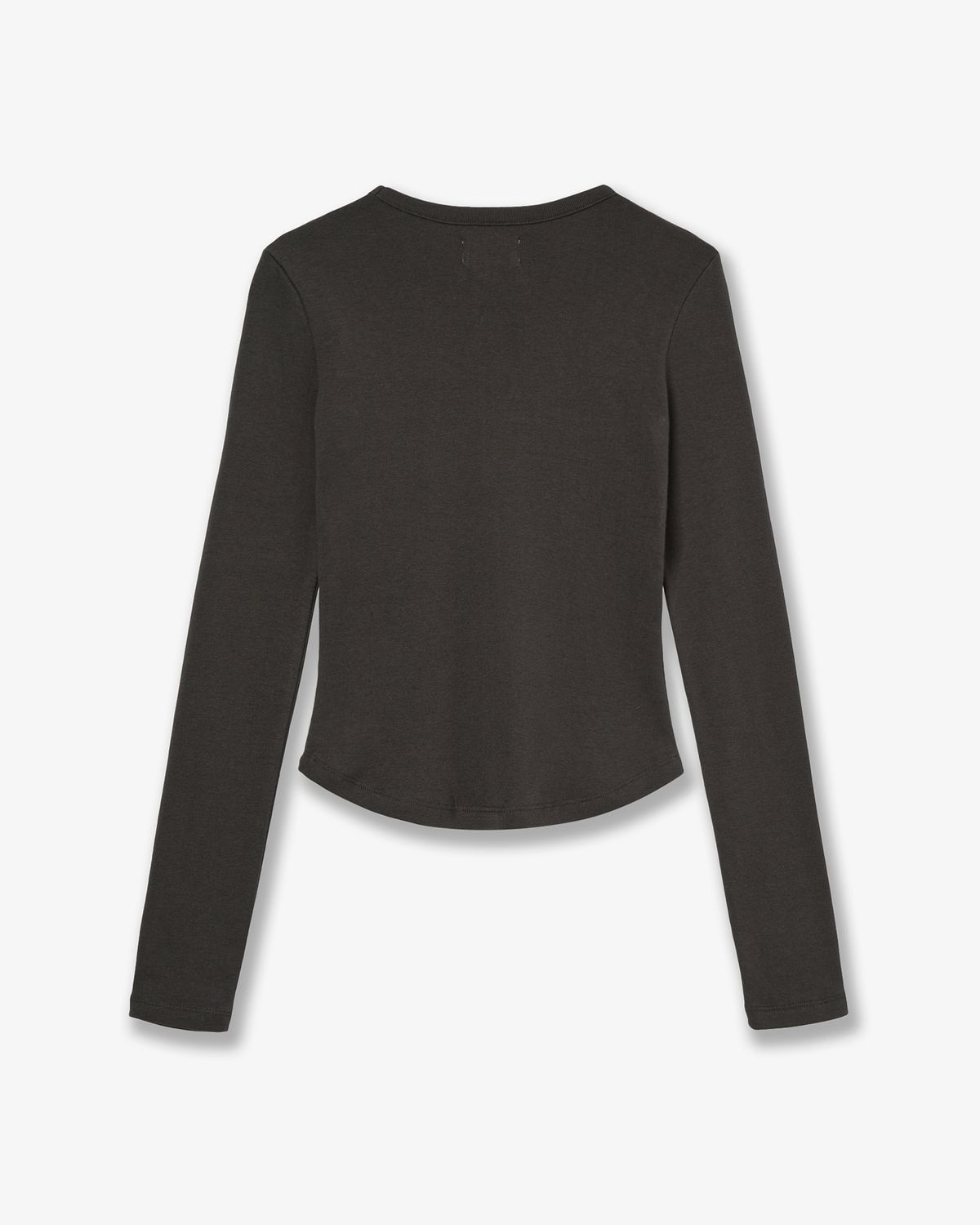 에이이에이이(AEAE) DOT SMALL LETTER L/S [DARK BROWN]