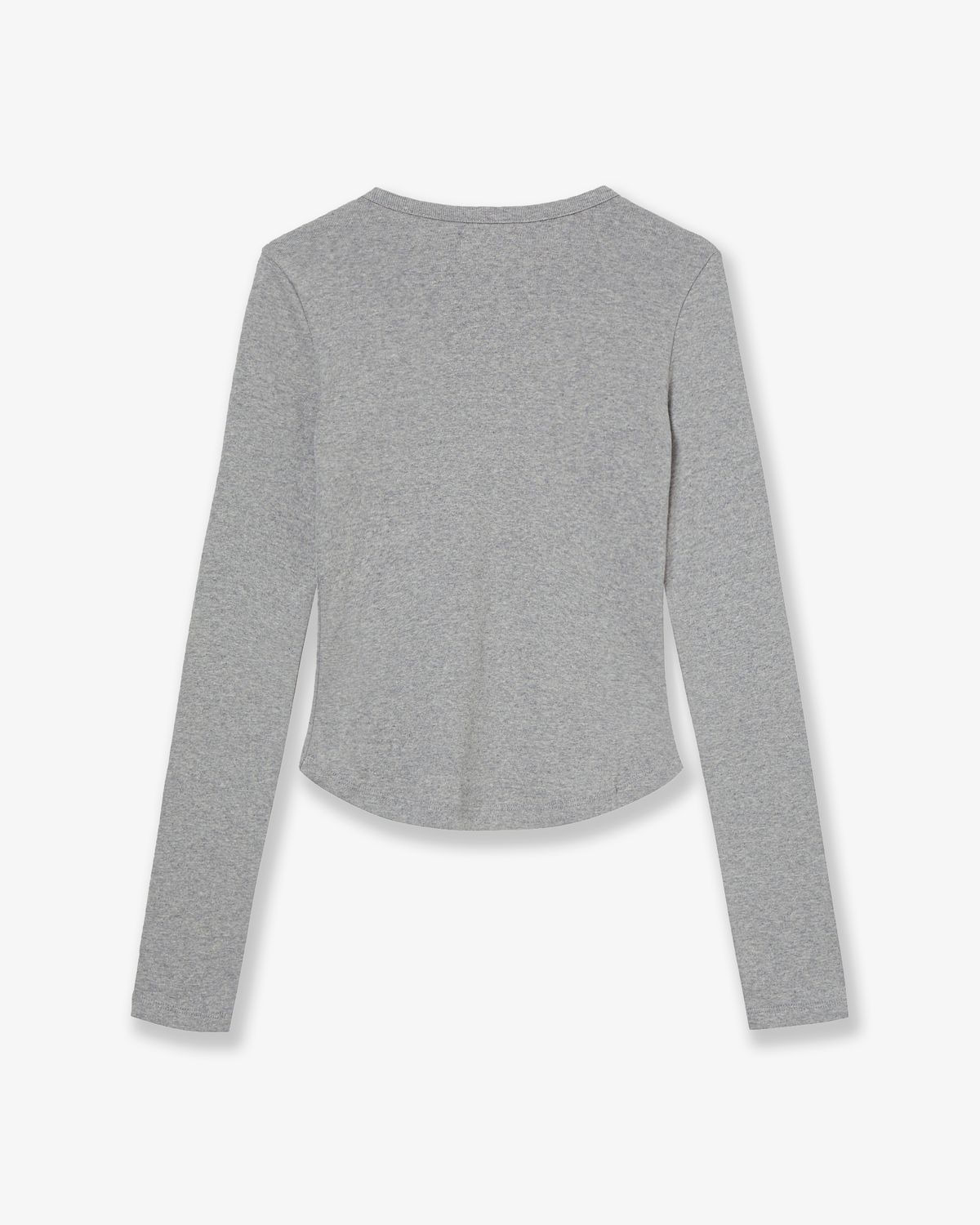에이이에이이(AEAE) DOT SMALL LETTER L/S [MELANGE GREY]