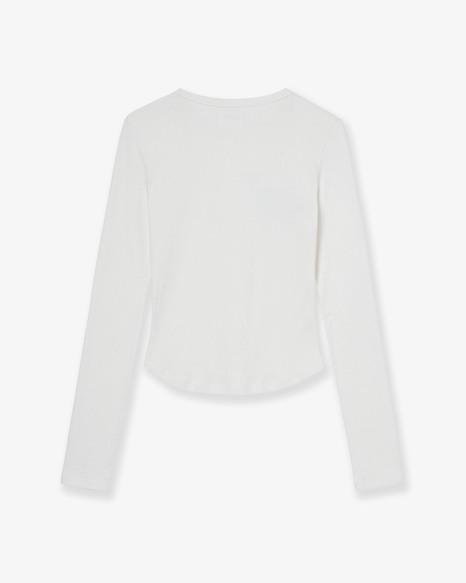 MUSINSA公式 | AEAE DOT SMALL LETTER L/S [WHITE]