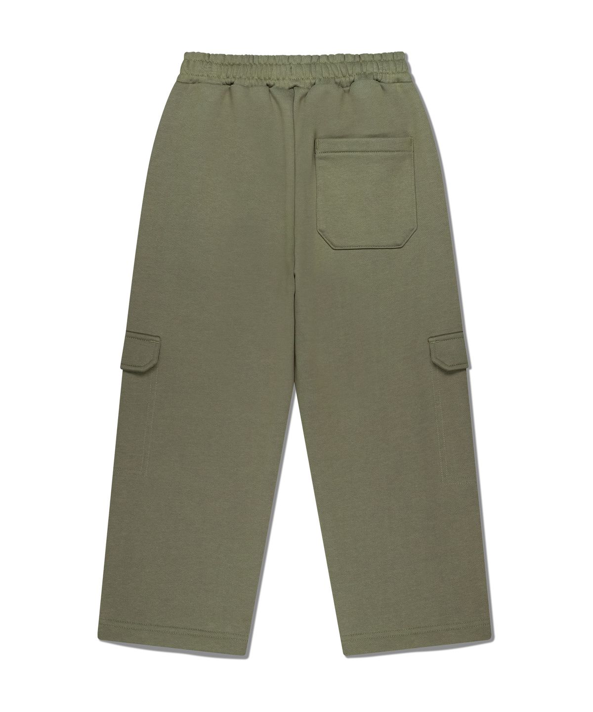 마리떼 키즈(MARITHÉ KIDS) KIDS DOODLE CLASSIC LOGO CARGO SWEAT PANTS khaki