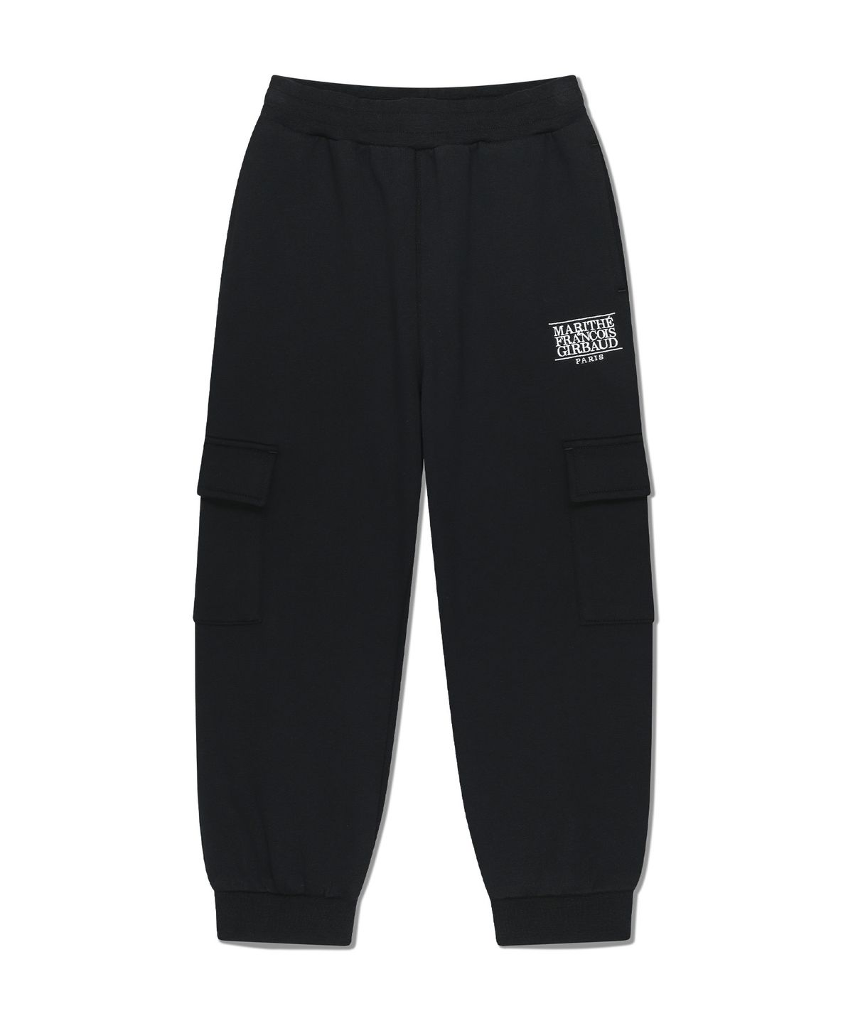 마리떼 키즈(MARITHÉ KIDS) KIDS CLASSIC LOGO CARGO SWEAT JOGGER PANTS black