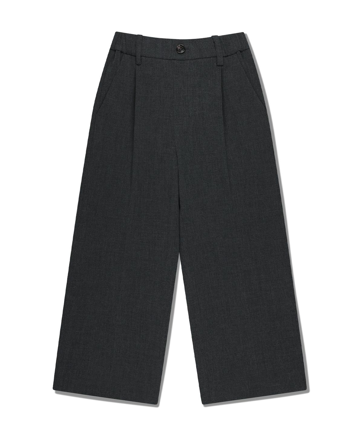 마리떼 키즈(MARITHÉ KIDS) KIDS WIDE PINTUCK SLACKS charcoal
