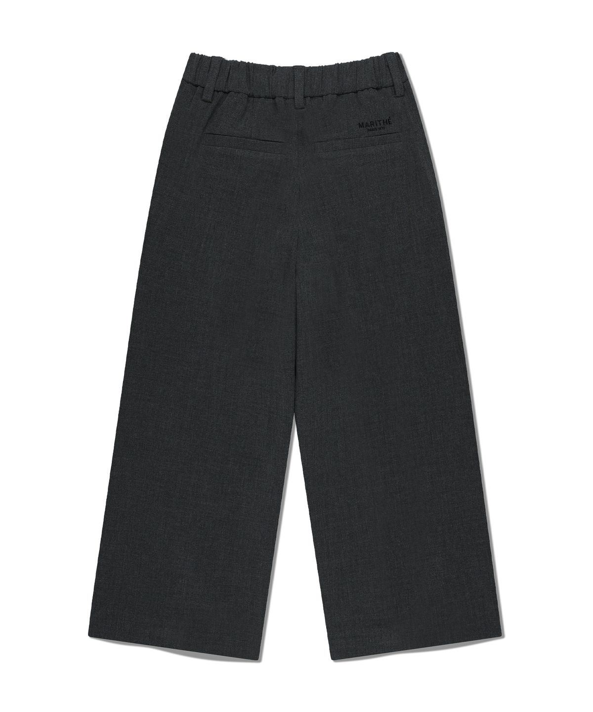 마리떼 키즈(MARITHÉ KIDS) KIDS WIDE PINTUCK SLACKS charcoal