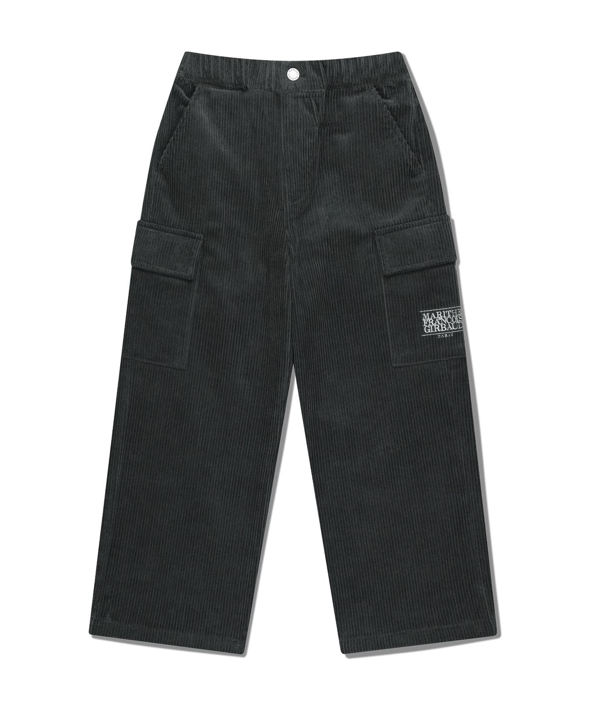 마리떼 키즈(MARITHÉ KIDS) KIDS CORDUROY CARGO PANTS dark gray