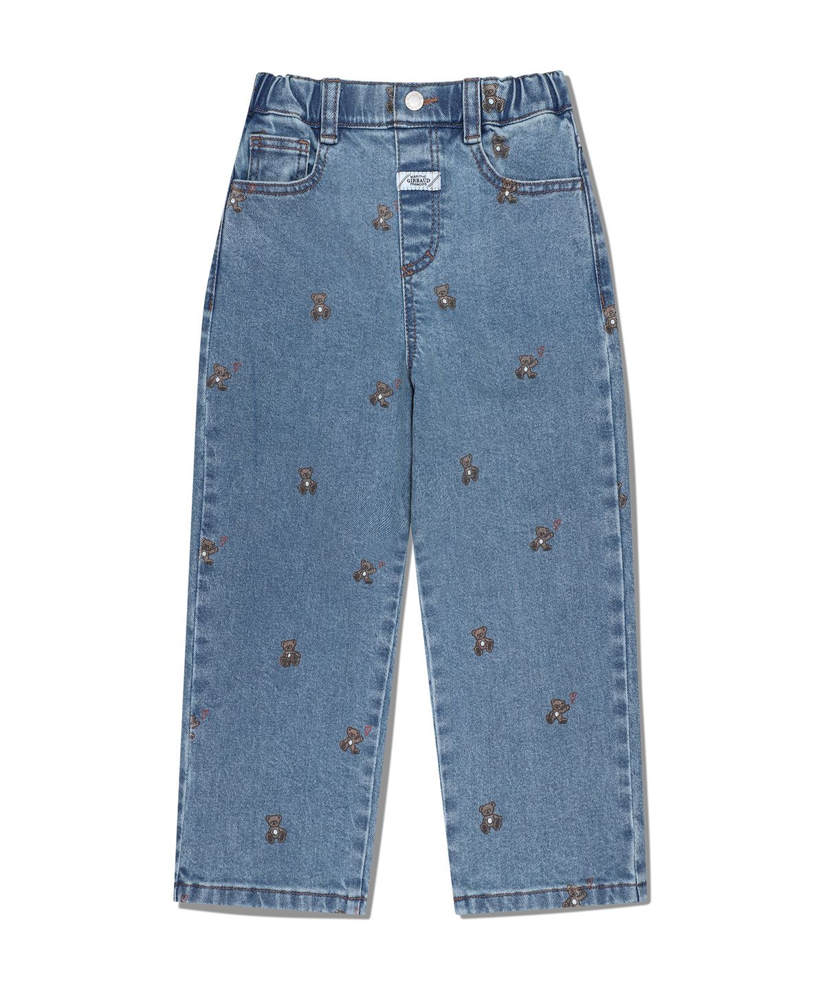 마리떼 키즈(MARITHÉ KIDS) KIDS PRINTED DENIM PANTS blue