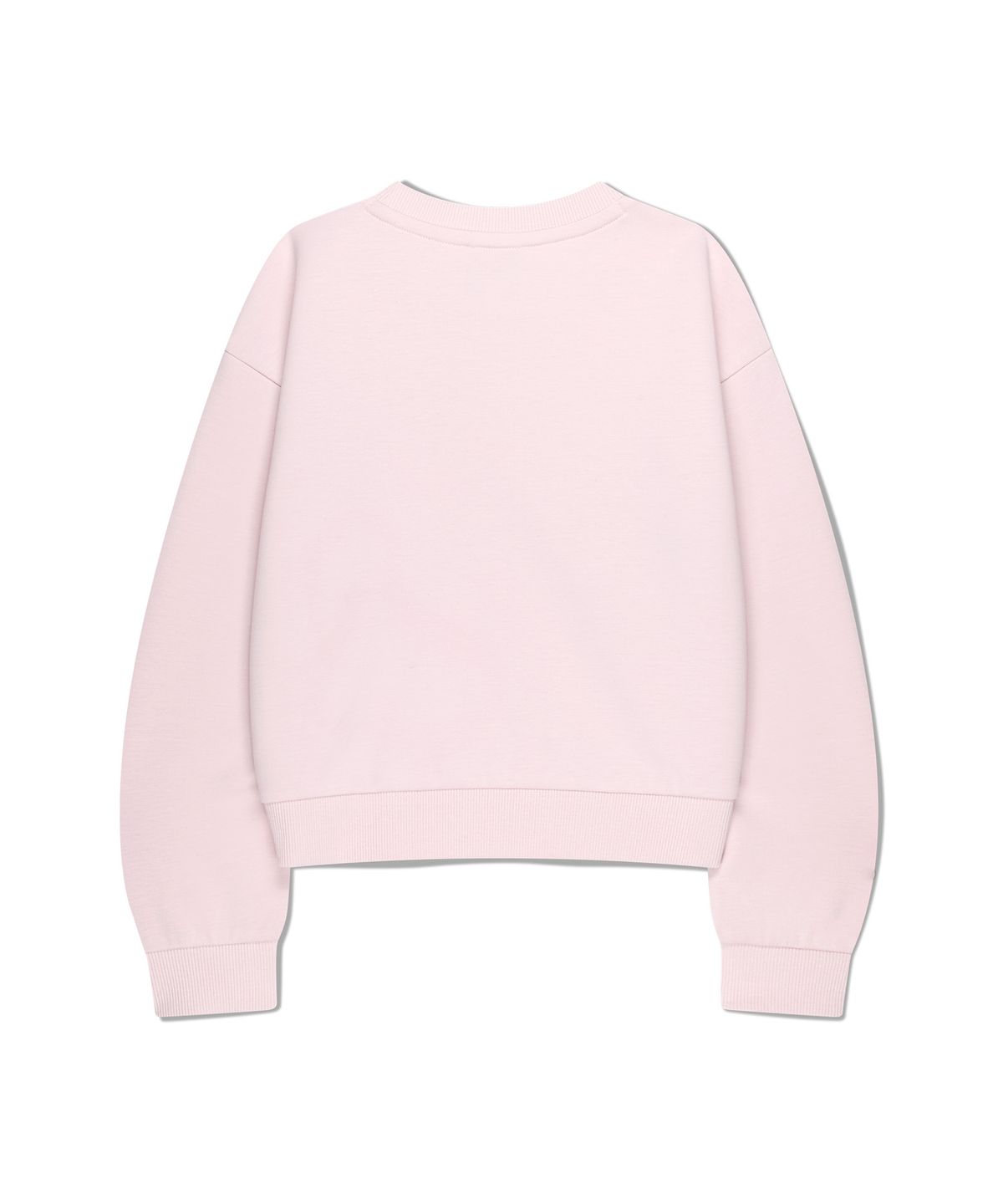 마리떼 키즈(MARITHÉ KIDS) KIDS W HAND WRITING LOGO CROP SWEATSHIRT light pink