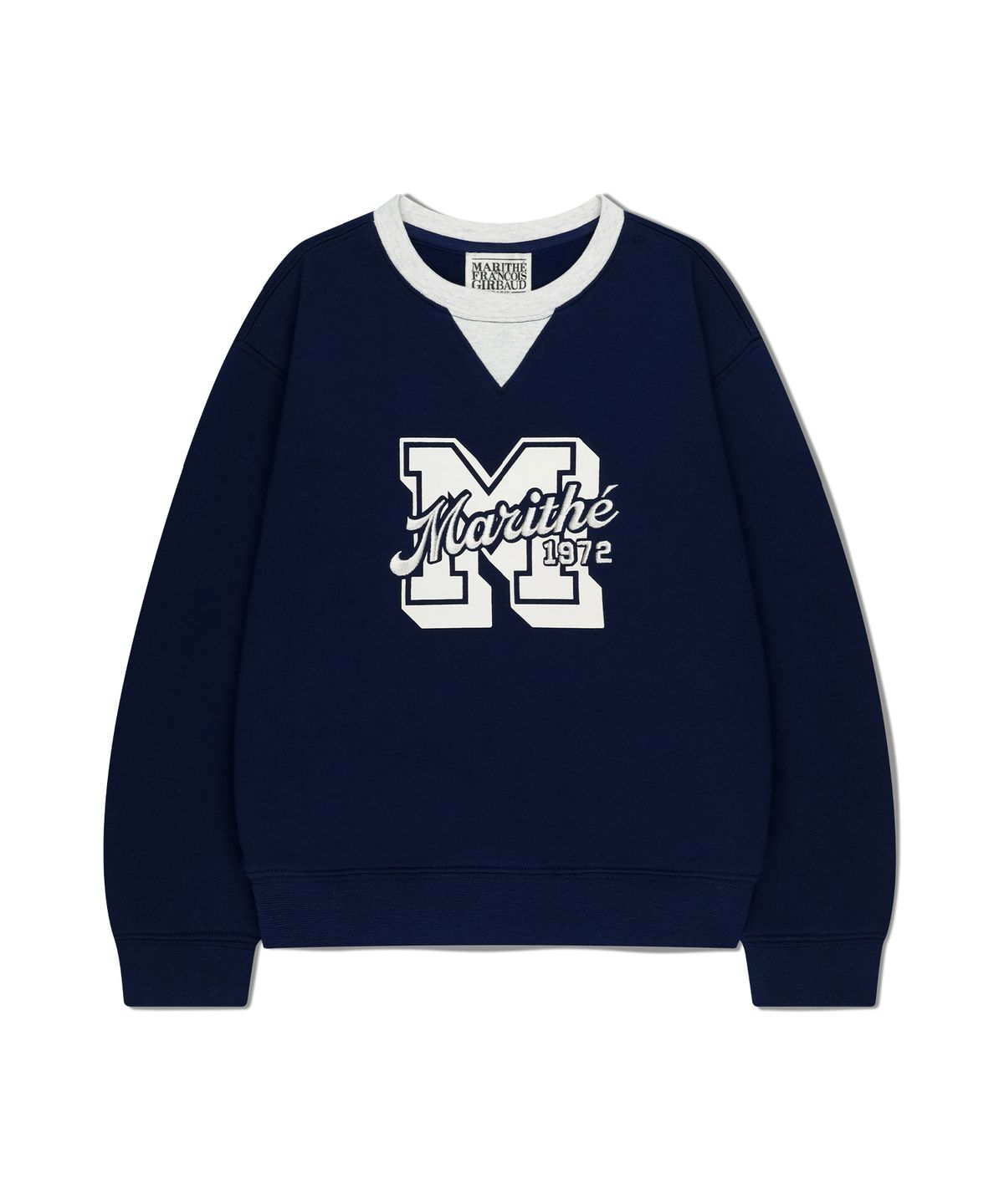 마리떼 키즈(MARITHÉ KIDS) KIDS BOLD LOGO SWEATSHIRT navy