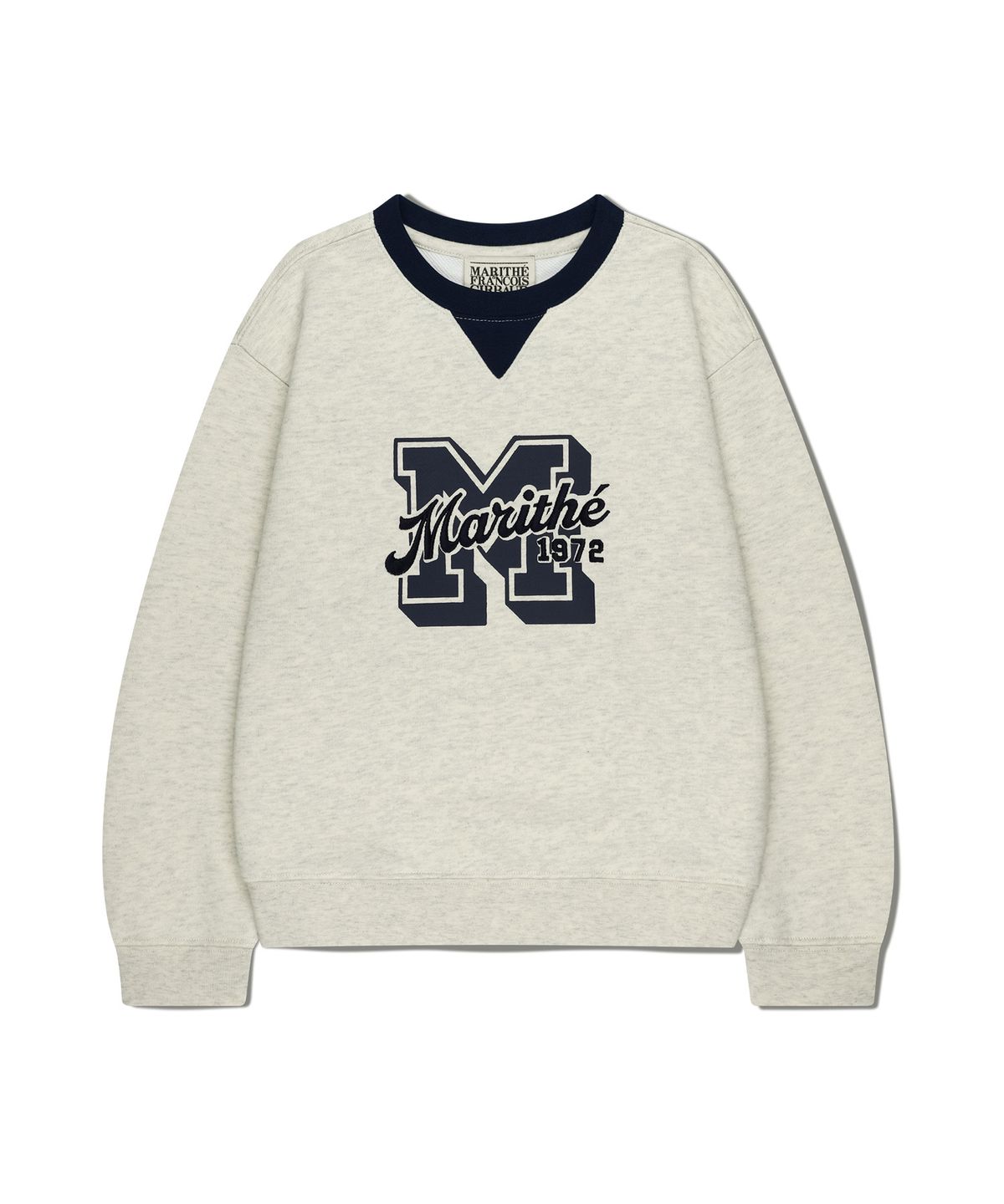 마리떼 키즈(MARITHÉ KIDS) KIDS BOLD LOGO SWEATSHIRT oatmeal