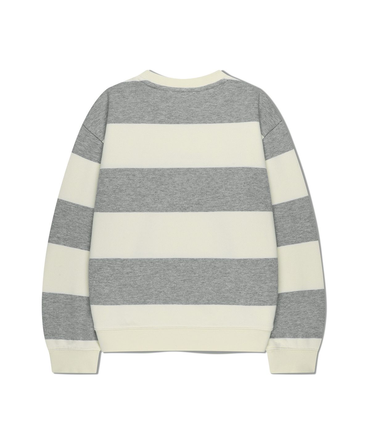 마리떼 키즈(MARITHÉ KIDS) KIDS STRIPE SWEATSHIRT heather gray