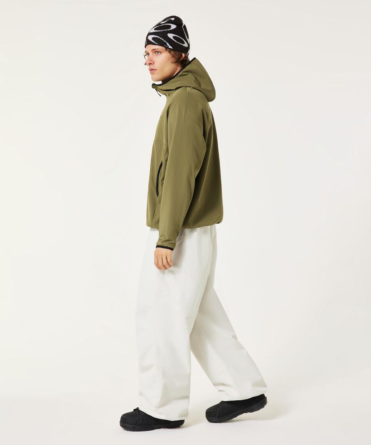 오클리(OAKLEY) (공용) 윈터타이드 소프트쉘 후디 - 아미 그린 / FOA4074157CE