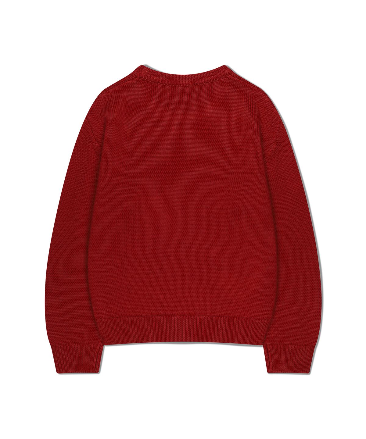 마리떼 키즈(MARITHÉ KIDS) KIDS SKI BEAR KNIT PULLOVER red