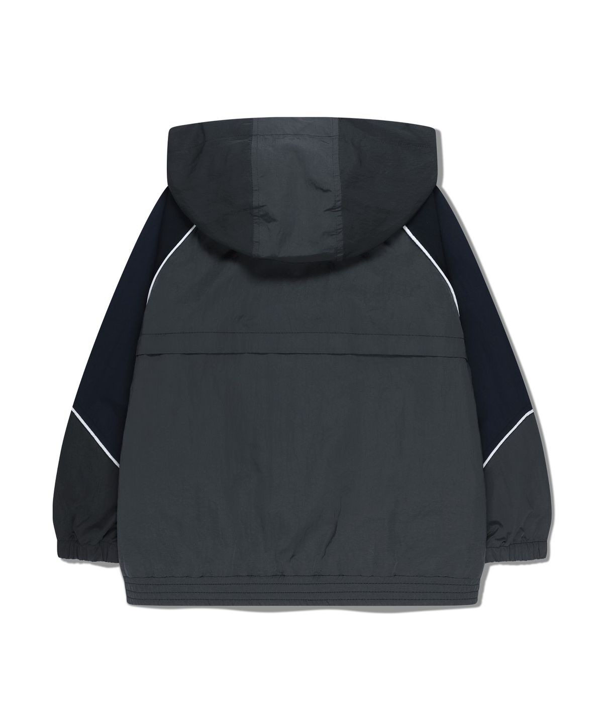 마리떼 키즈(MARITHÉ KIDS) KIDS COLOR-BLOCK WINDBREAKER charcoal