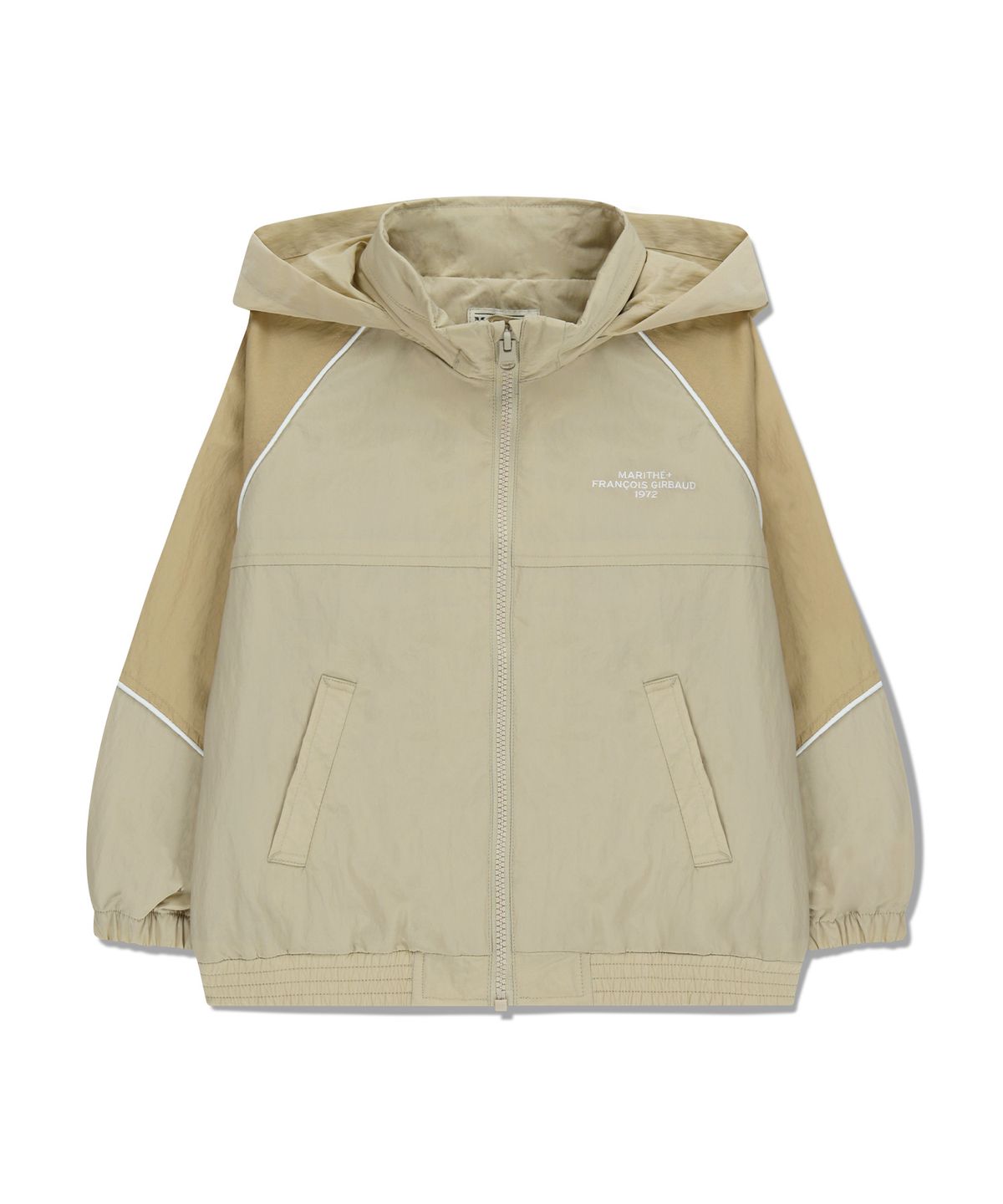 마리떼 키즈(MARITHÉ KIDS) KIDS COLOR-BLOCK WINDBREAKER beige