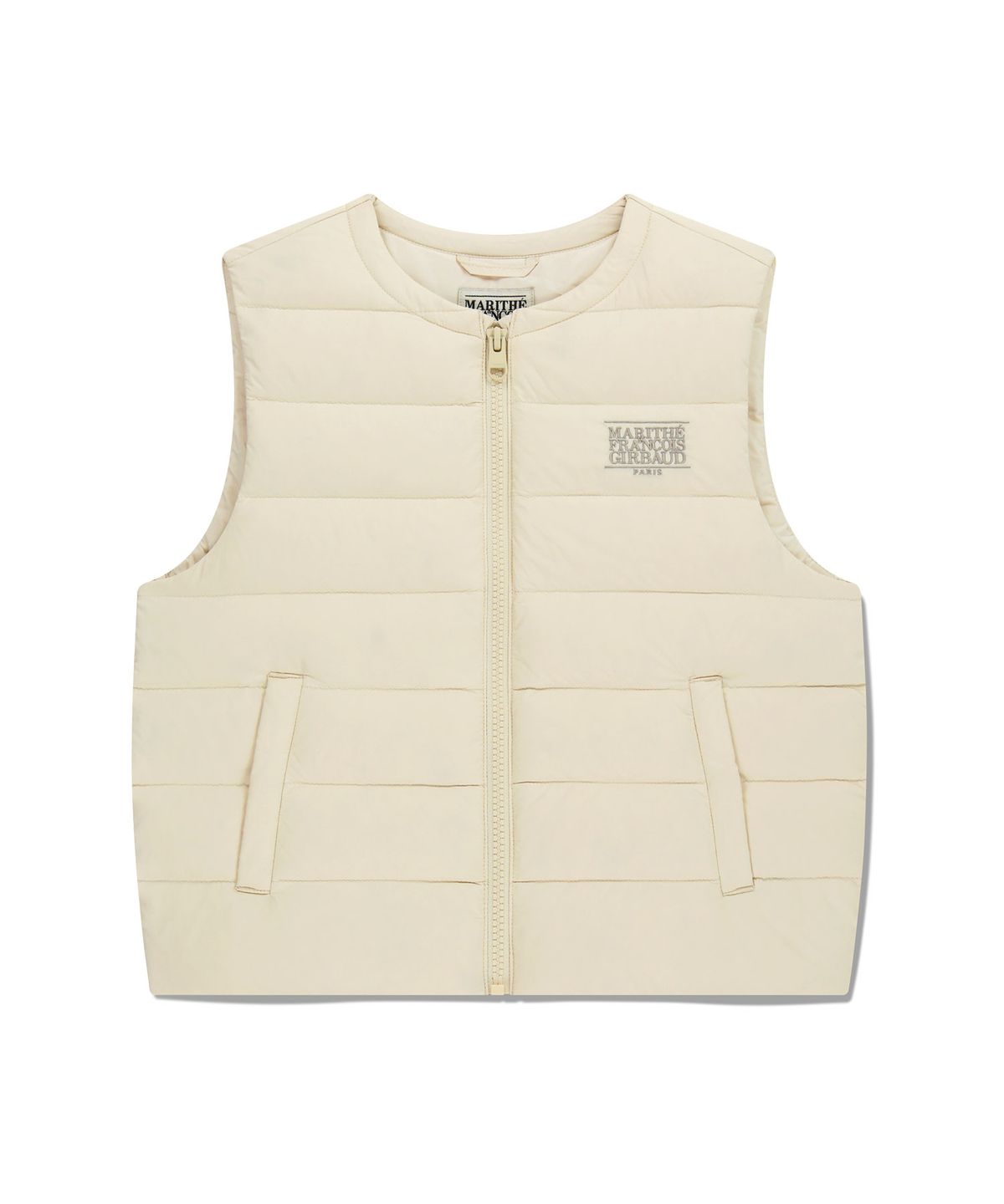 마리떼 키즈(MARITHÉ KIDS) KIDS BASIC LIGHT DOWN VEST cream