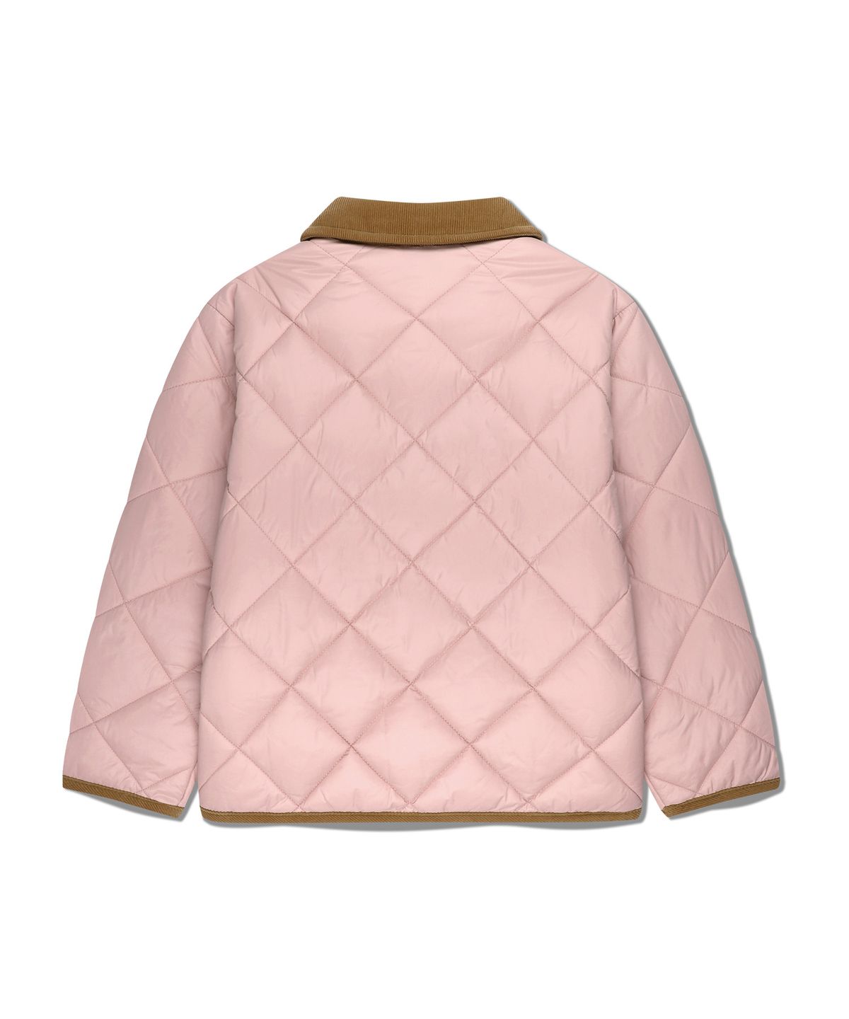 마리떼 키즈(MARITHÉ KIDS) KIDS CLASSIC LOGO QUILTING JACKET pink