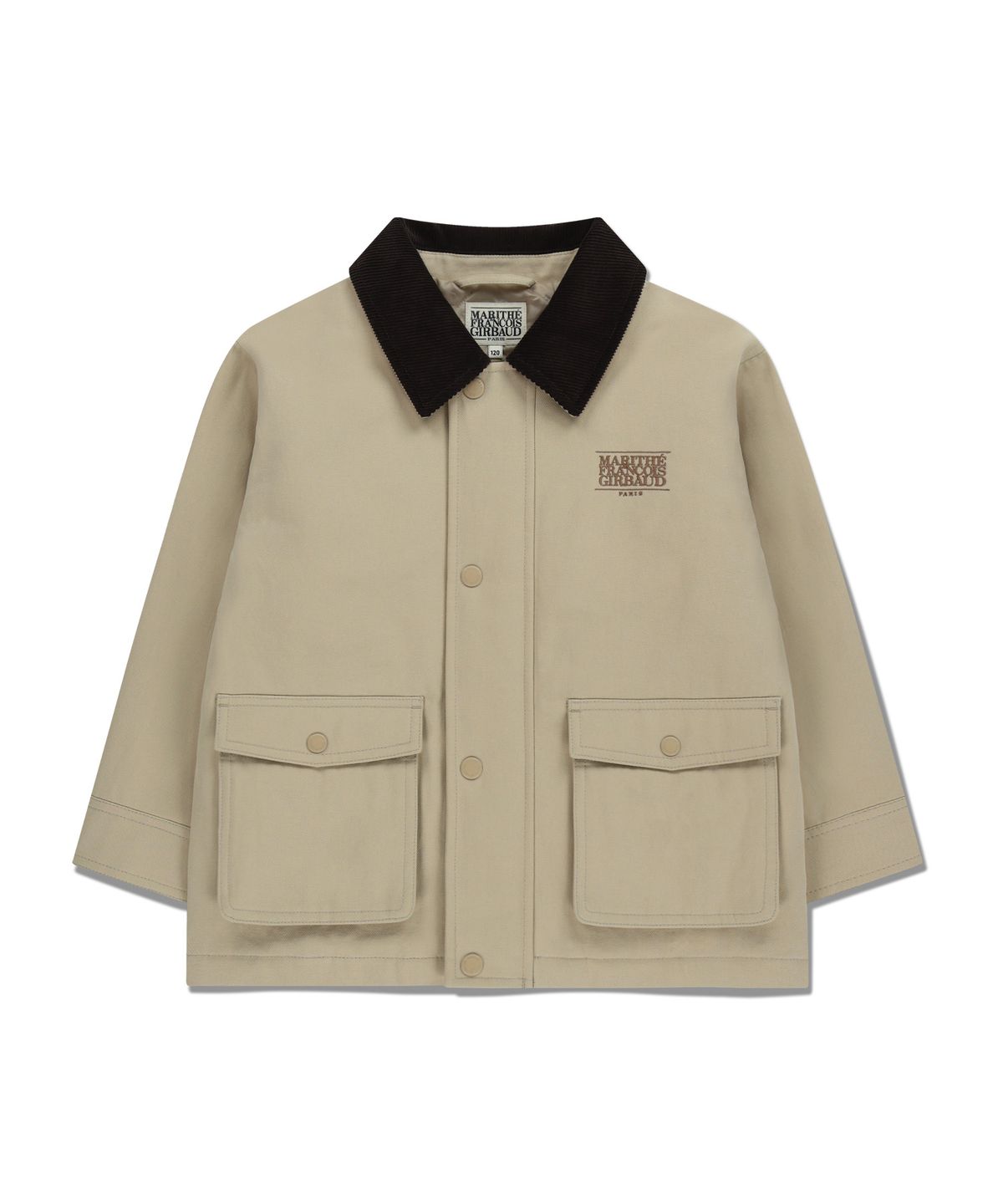 마리떼 키즈(MARITHÉ KIDS) KIDS CLASSIC LOGO HUNTING JACKET beige