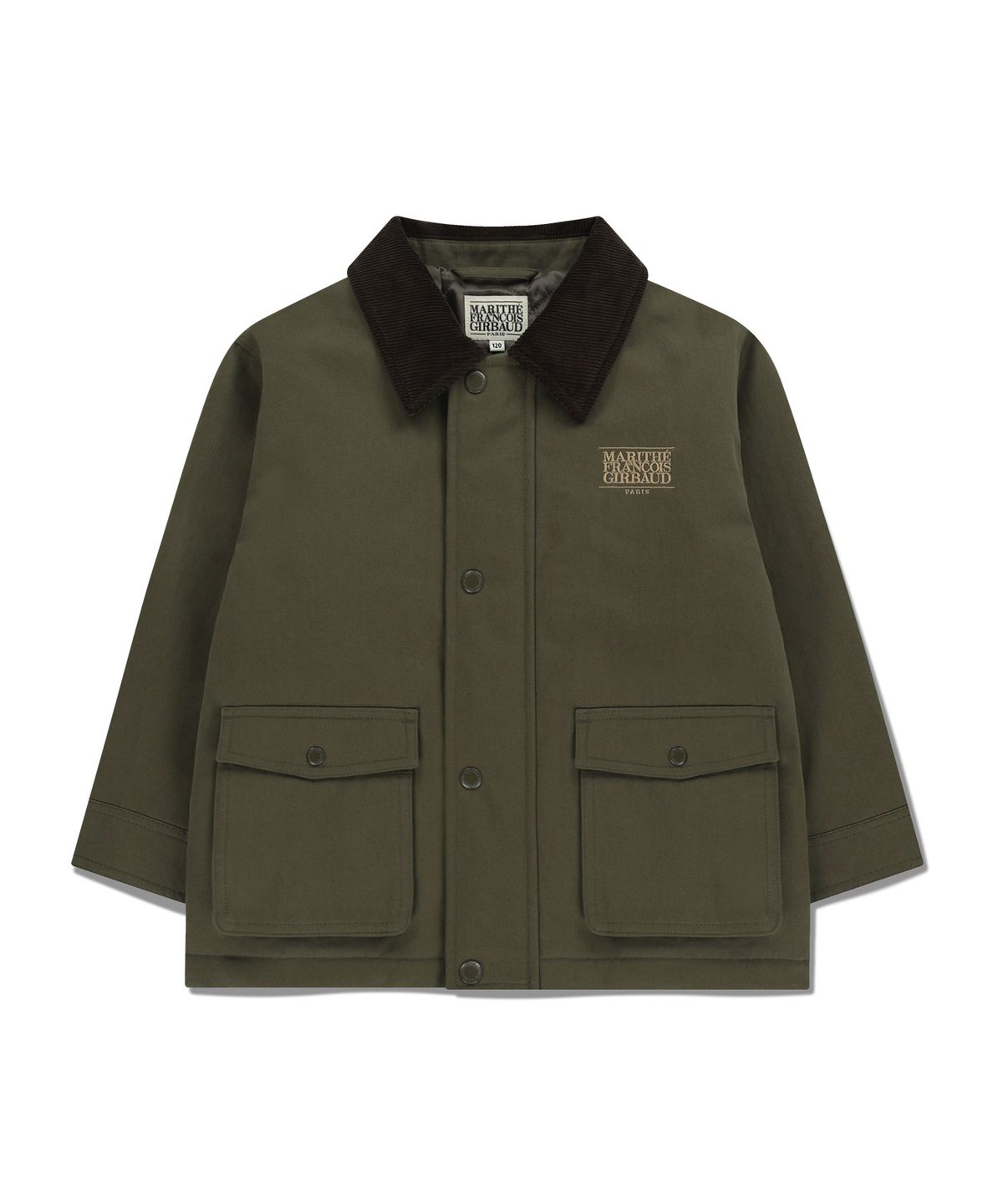 마리떼 키즈(MARITHÉ KIDS) KIDS CLASSIC LOGO HUNTING JACKET khaki