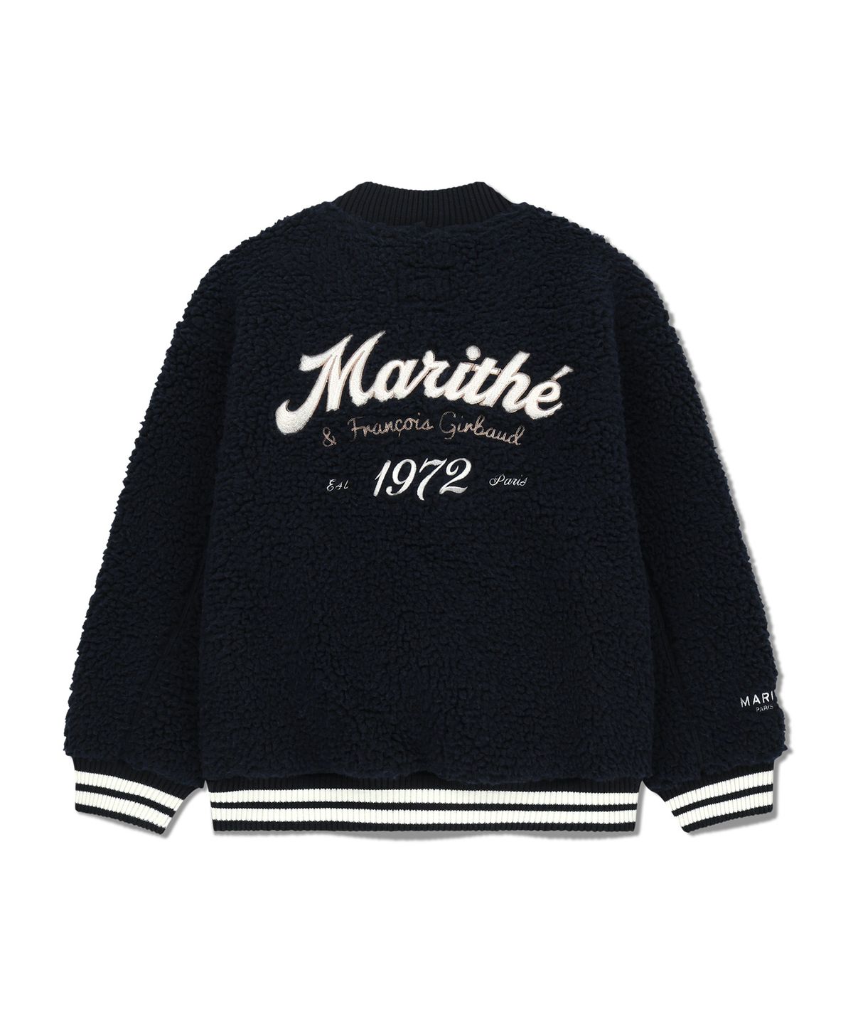 마리떼 키즈(MARITHÉ KIDS) KIDS UNI FLEECE VARSITY JACKET navy